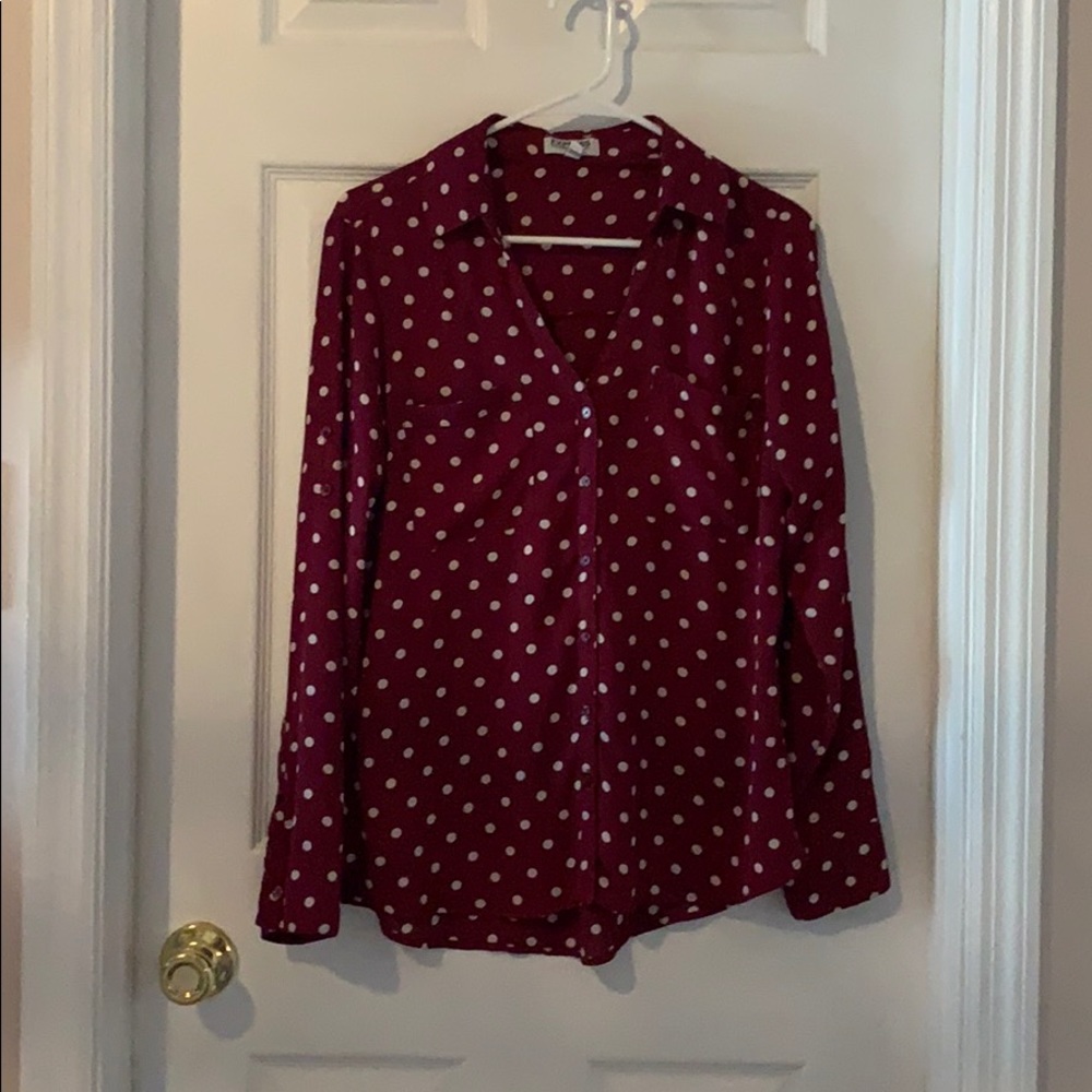 Long sleeve blouse